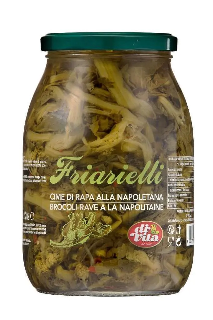 Friarielli 1062 Ml Olio Di Semi Di Girasole Vitalconserve