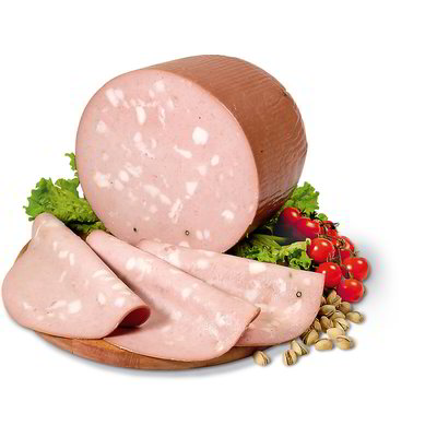 Mortadella Bologna Igp Con Pistacchio Ca 15Kg Fe