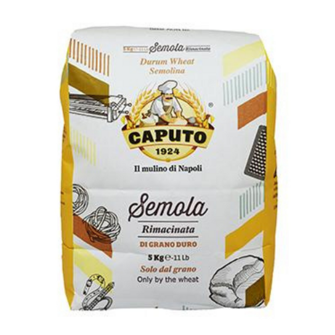 Caputo Durumvetemjöl 5Kg Semola Rimacinata
