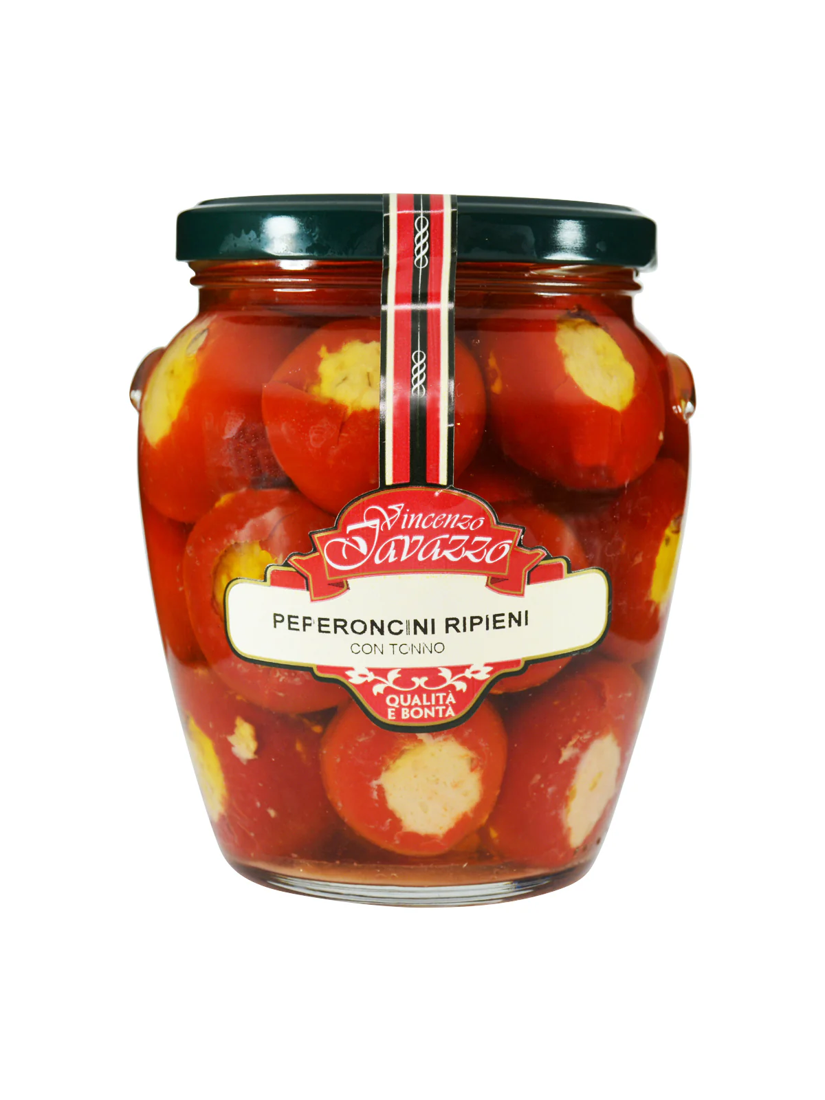 Chilipeppar Fyllda Med Ansjovis Och Kapris 314Ml Trad