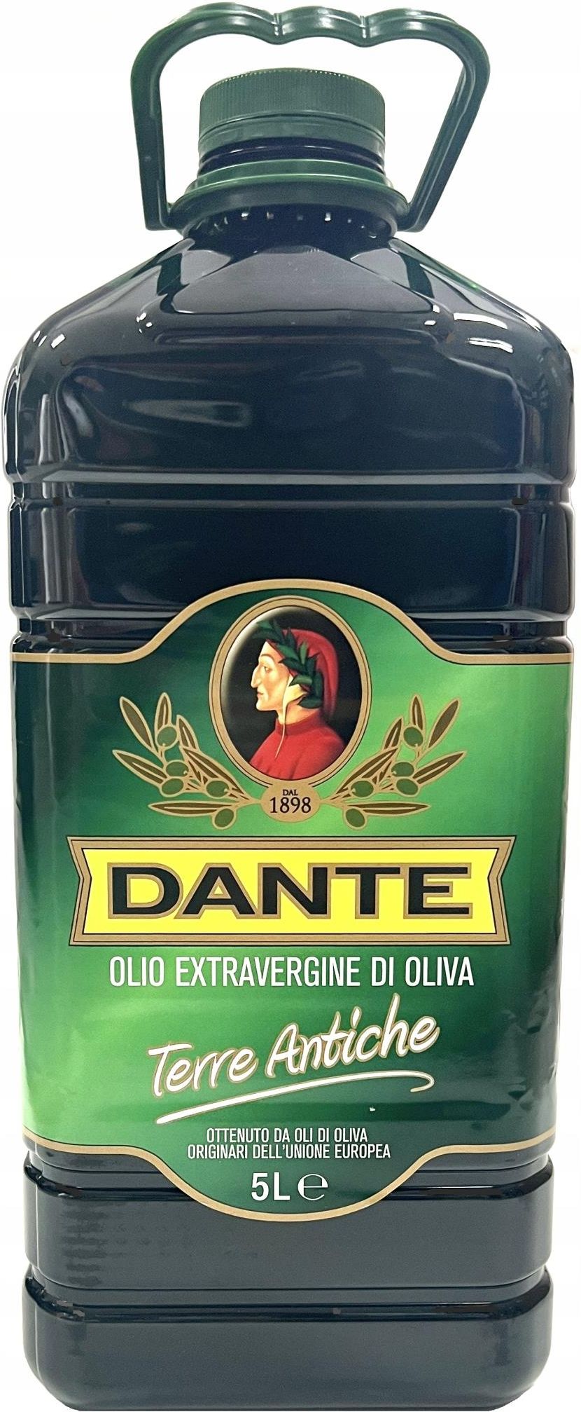 Olio Extra Vergine Evo Terre Antiche 5L Pet Dante