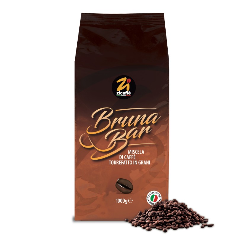 Caffe Bruna Bar 1Kg Zicaffe