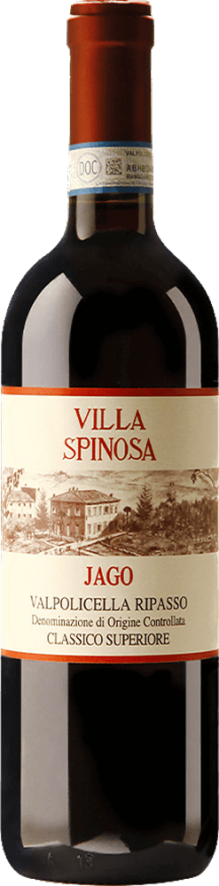 Vino Valpolicella Ripasso Classico Superiore Jago Dall'Ora 075Cl Villa Spinosa