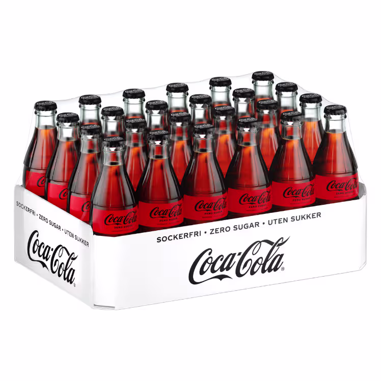 Coca Cola Zero 33Clx24 Glas