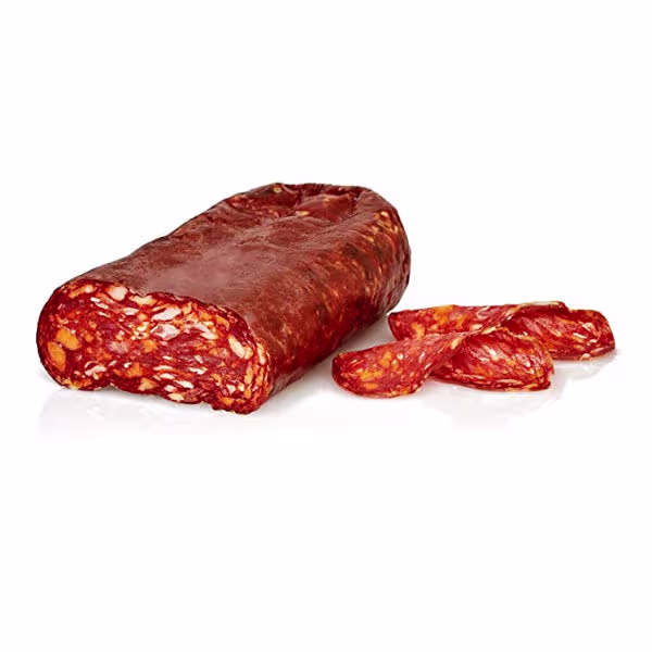 En bit spianatasalmi med skivor bredvid