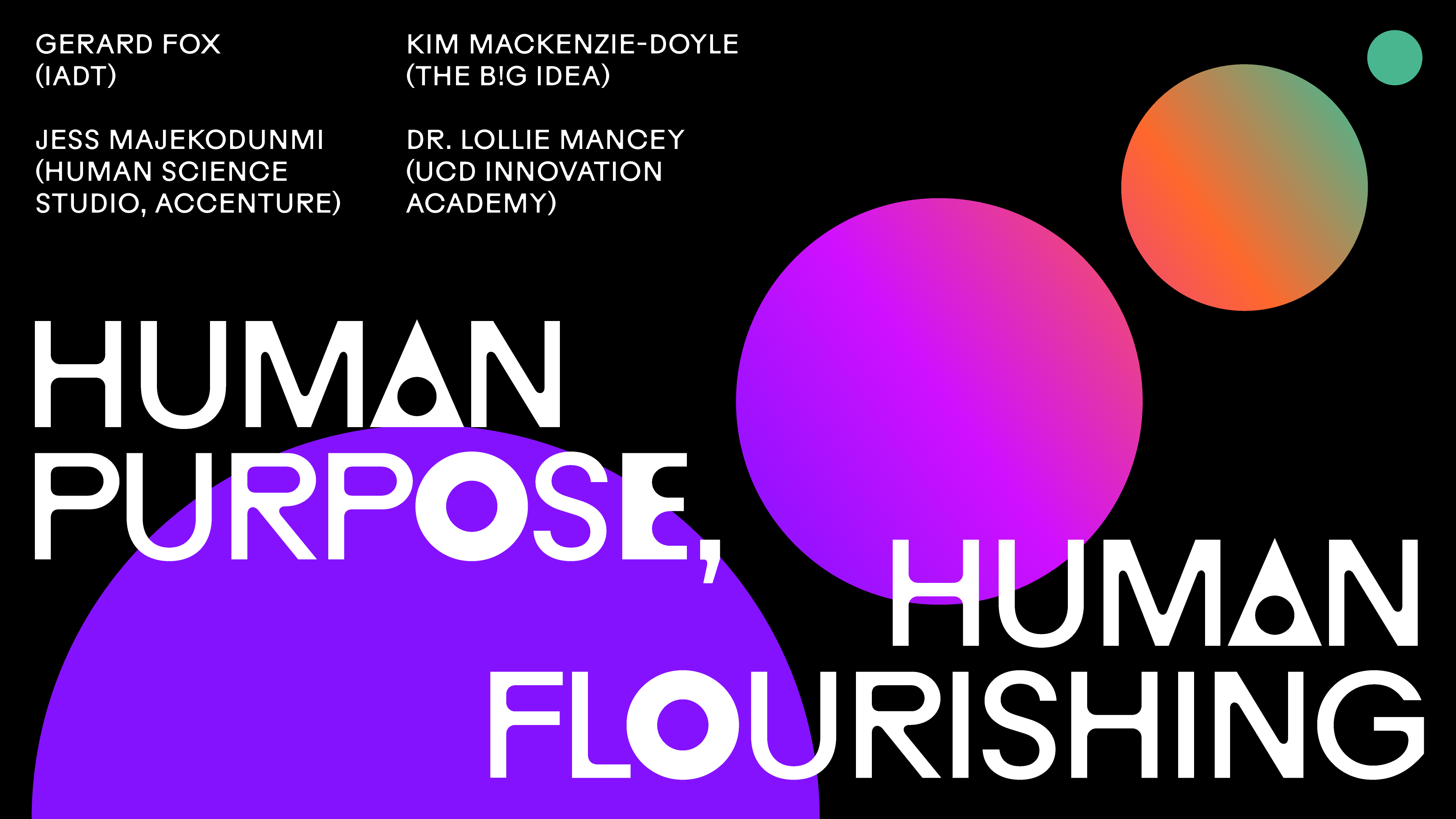 Human Purpose, Human Flourishing