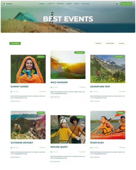 Project screen