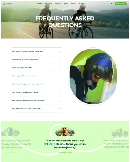 Project screen