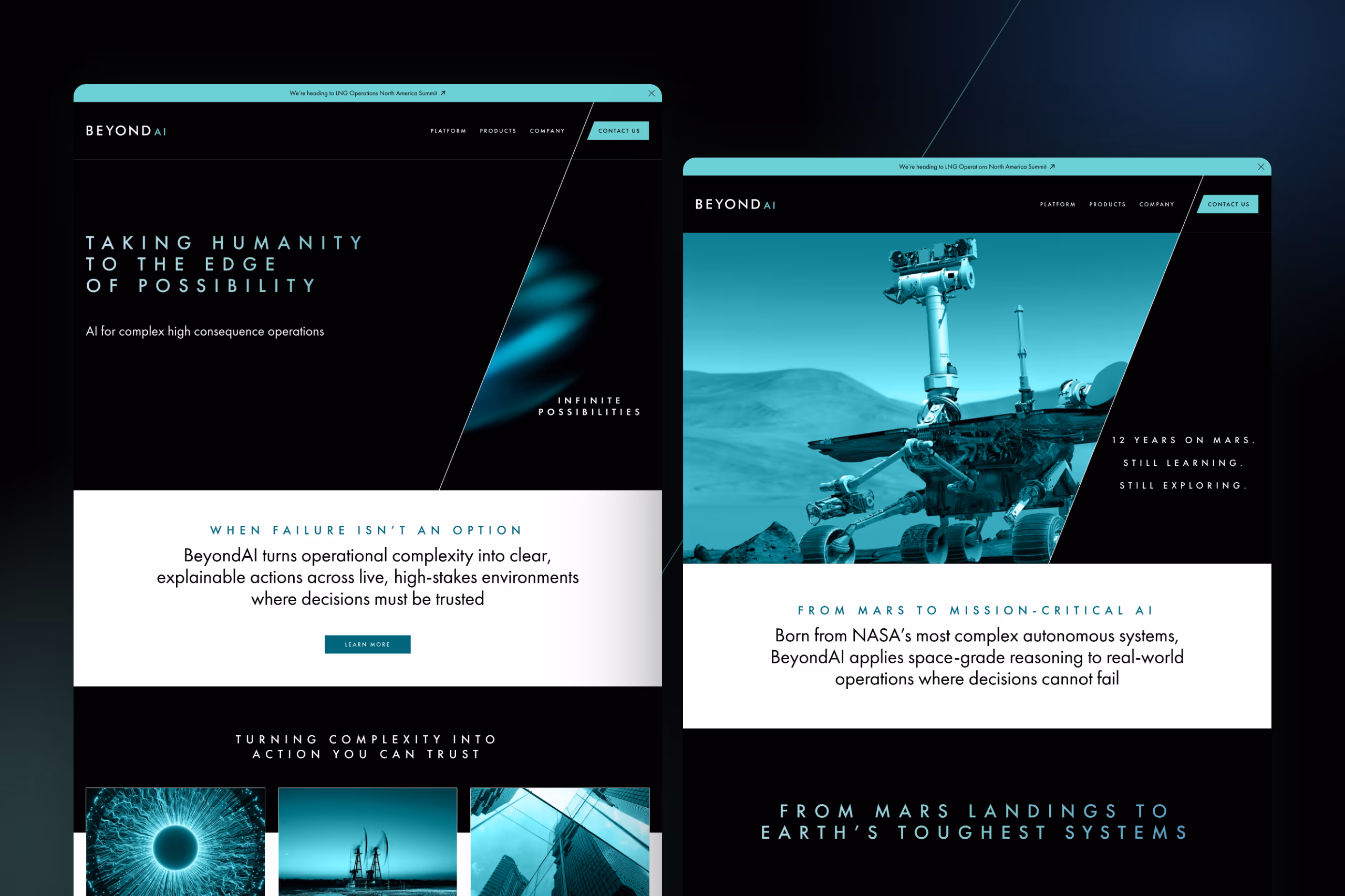 Beyond AI website case study cover