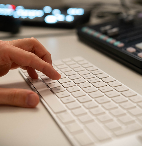 Cutter works on the video production following the Graphrs video production standards