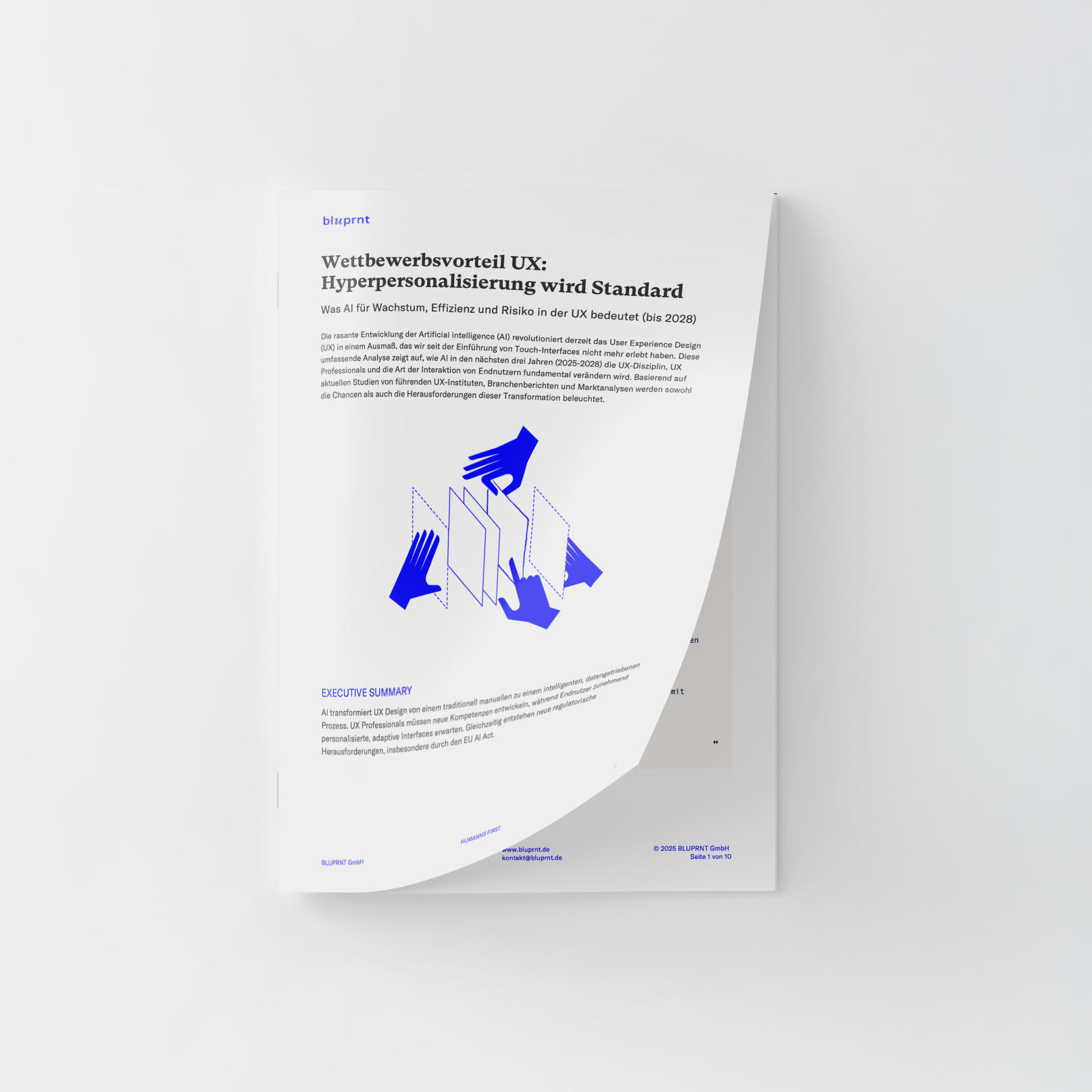 Mockup der Studie