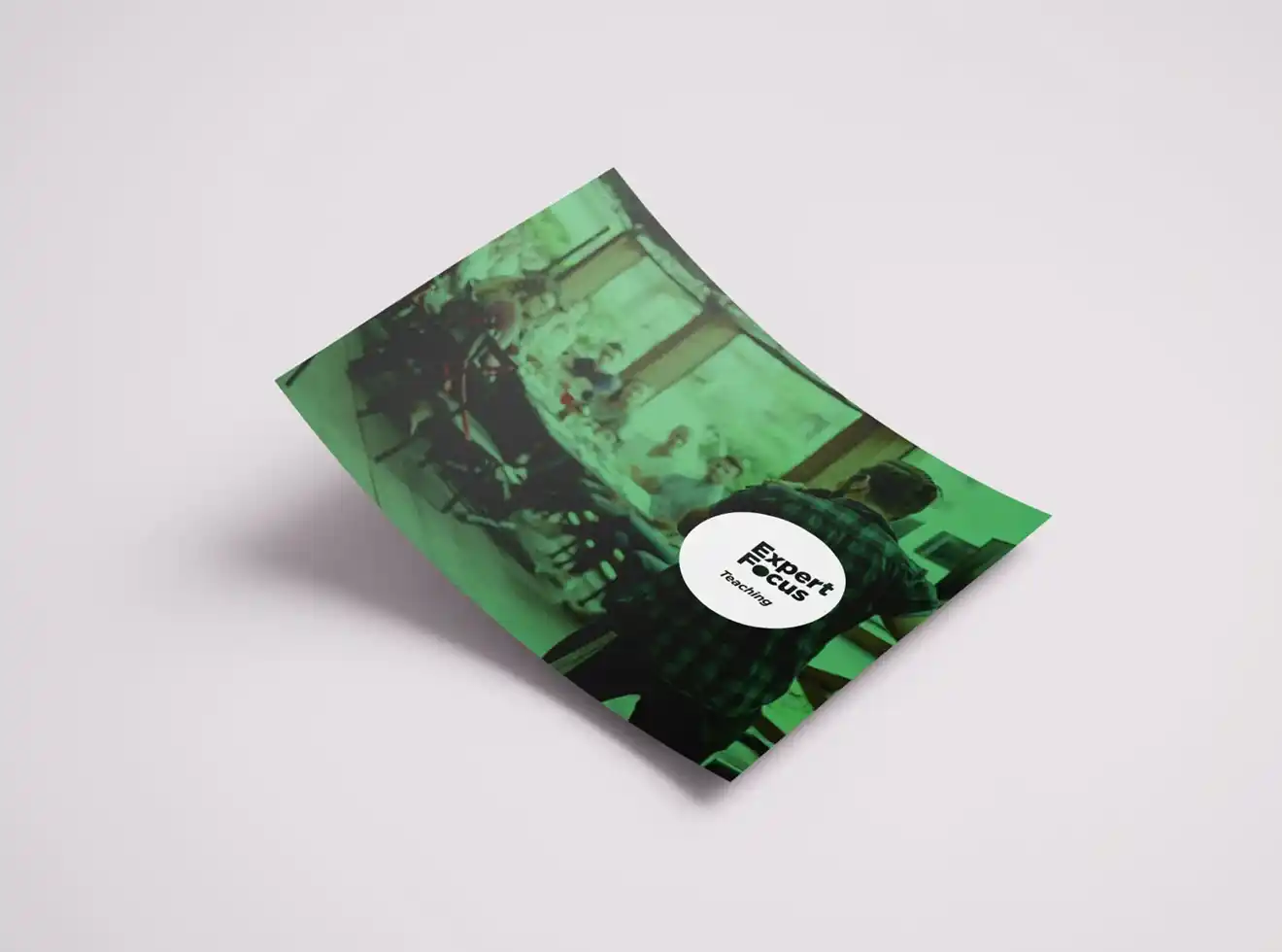 Leaflet containing Focus branding