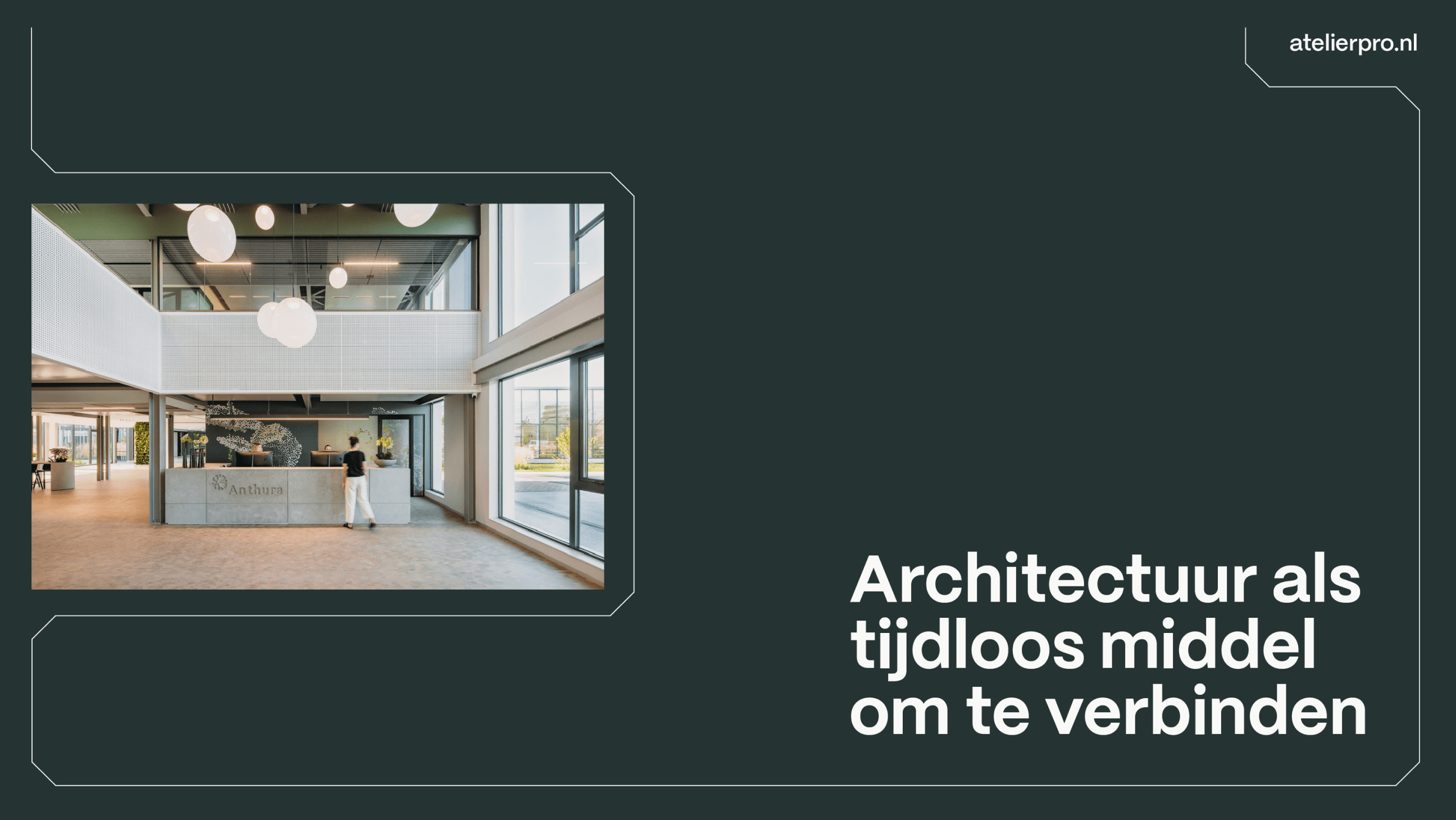 Een grafische uiting van atelier PRO ontworpen door Studio Piraat.