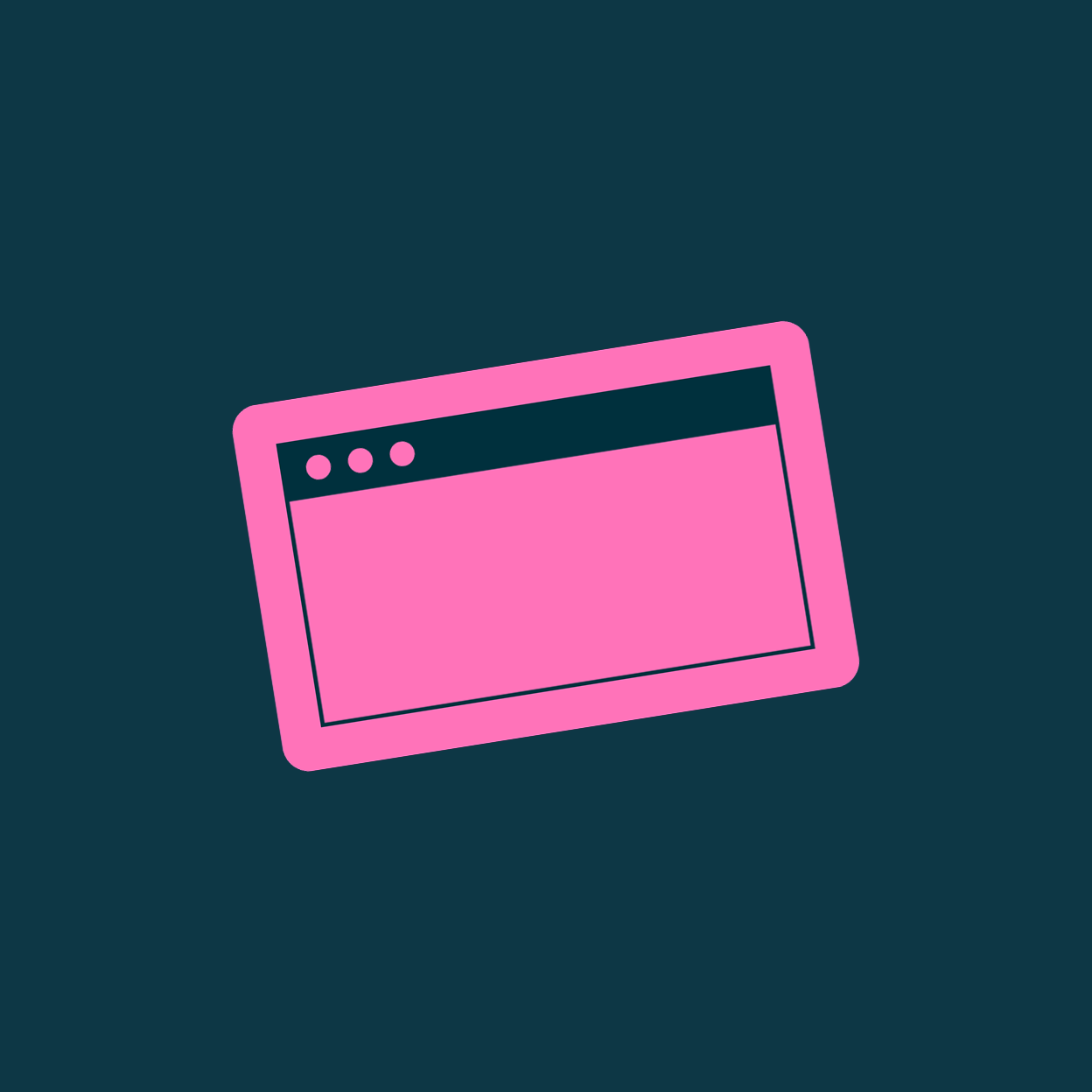 Een illustratie van een website gemaakt door Studio Piraat.