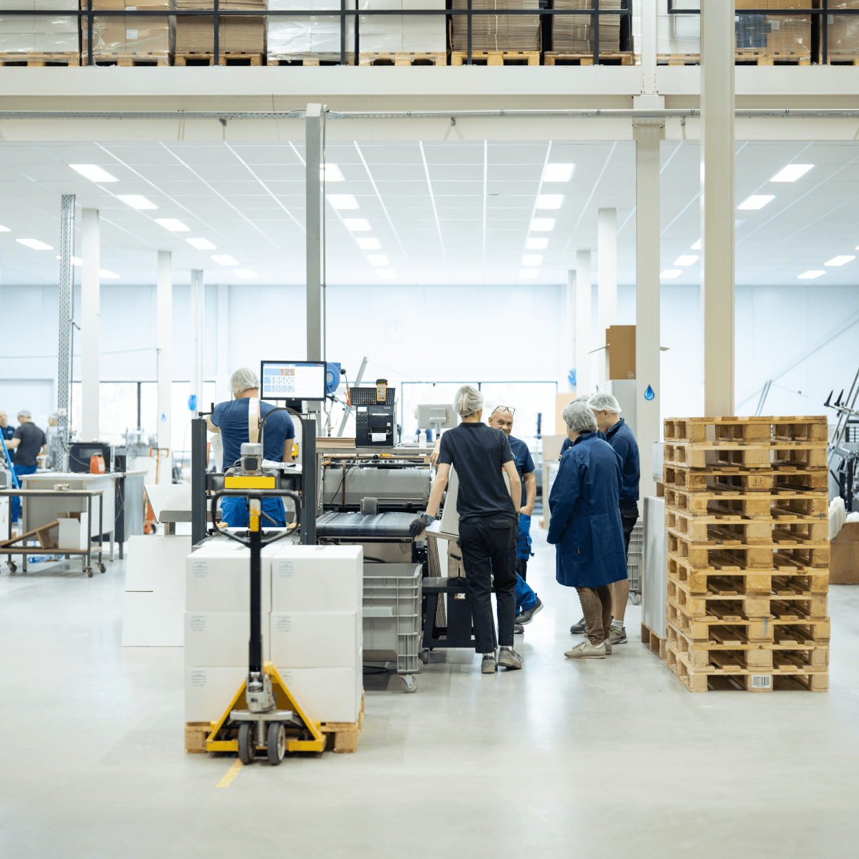 Een foto van de werkruimte van Indruk.nu.