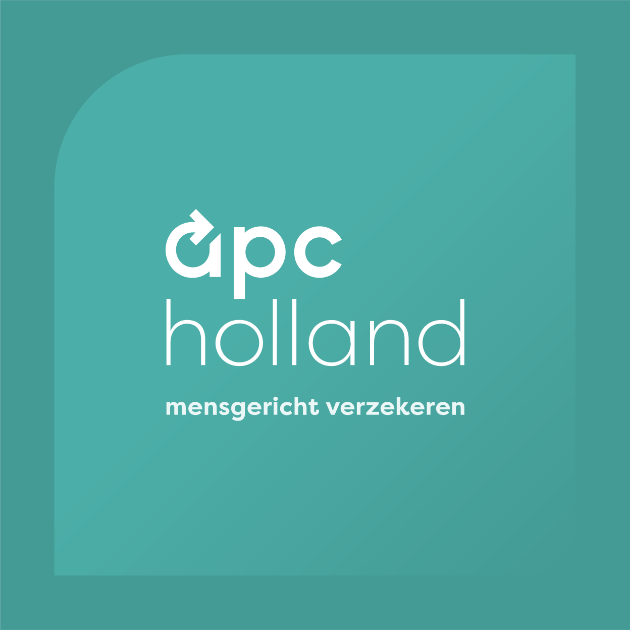 Het logo van apc holland ontworpen door Studio Piraat.
