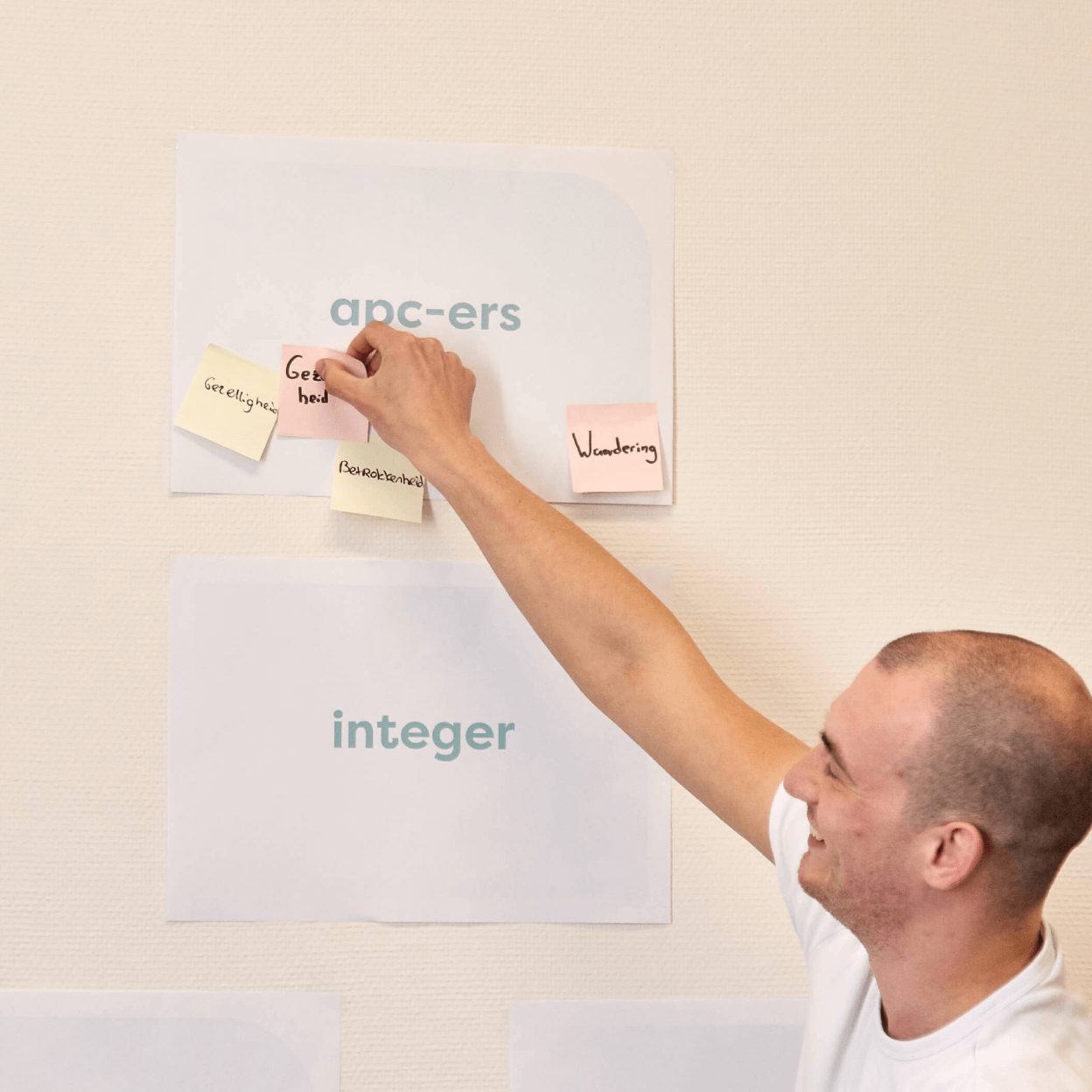 Foto van de merksessie die Studio Piraat heeft gedaan met apc holland.