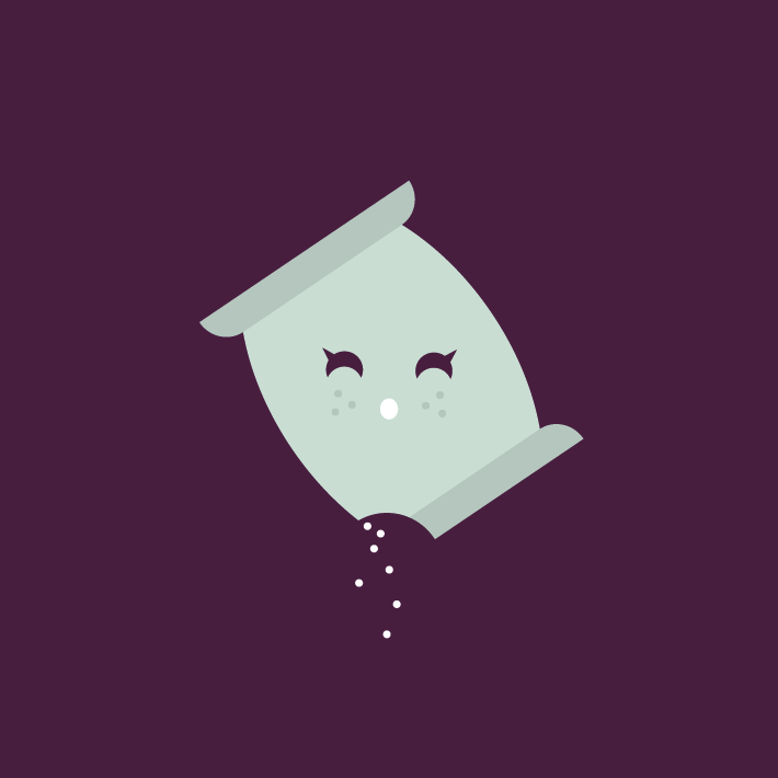 Een geïllustreerde potgrondzak door Studio Piraat.