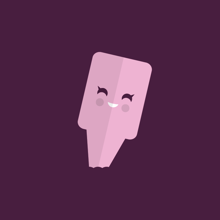 Een geïllustreerd label door Studio Piraat.