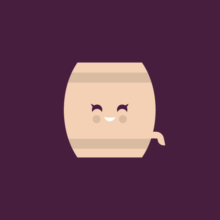 Een geïllustreerde ton door Studio Piraat.