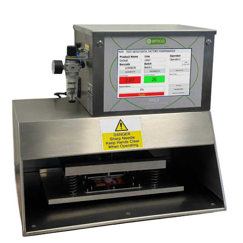 Automatic Gas + Leak + Burst Tester - TPC Industrial