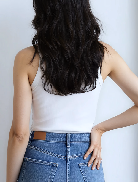 Grid of various backgrounds for a Botika fashion on model fashion images