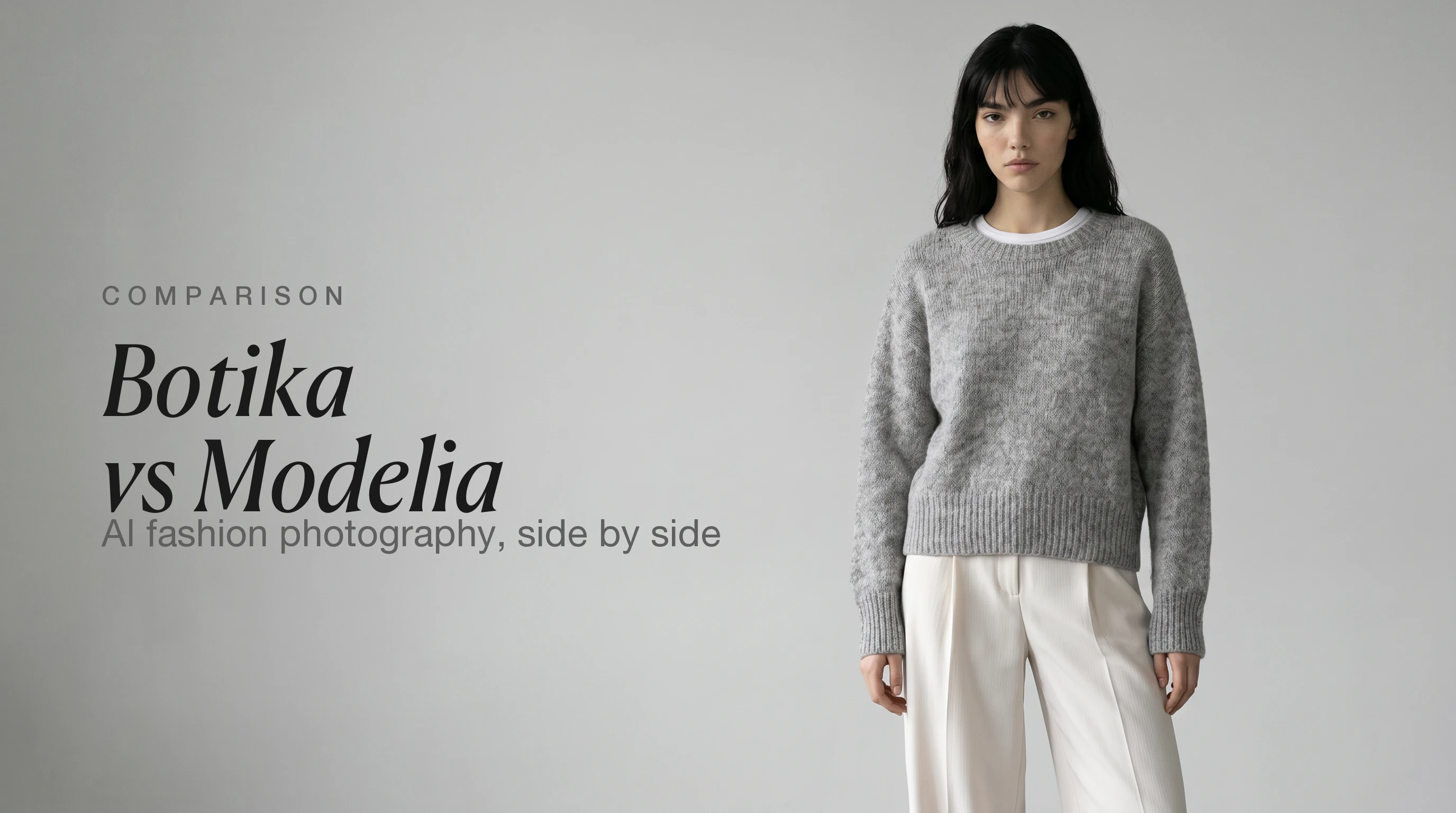 Botika vs Modelia AI fashion photography comparison