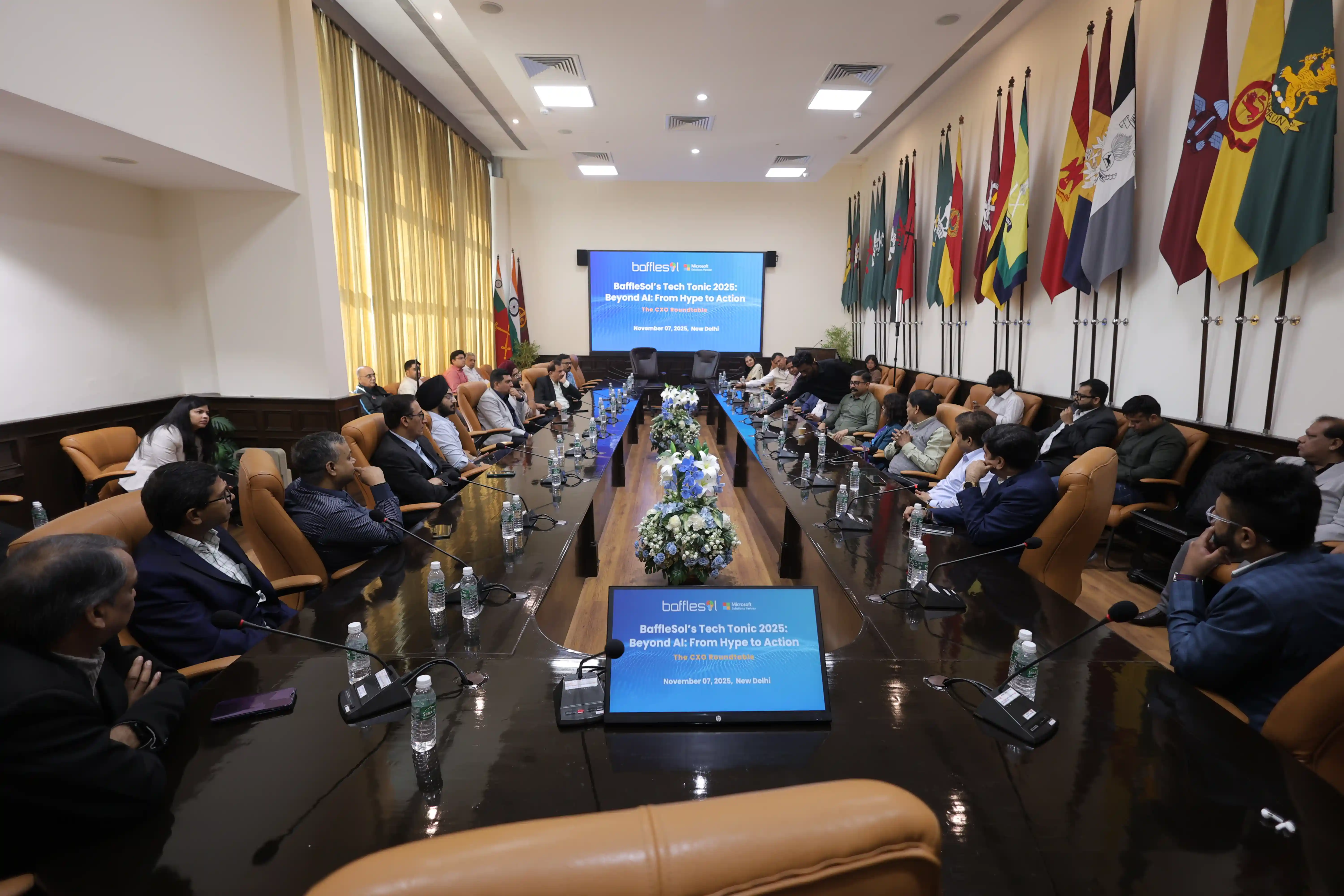 BaffleSol's Tech Tonic Event at Manekshaw Center