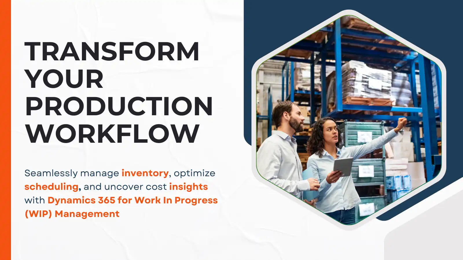 ERP for work in progress tracking