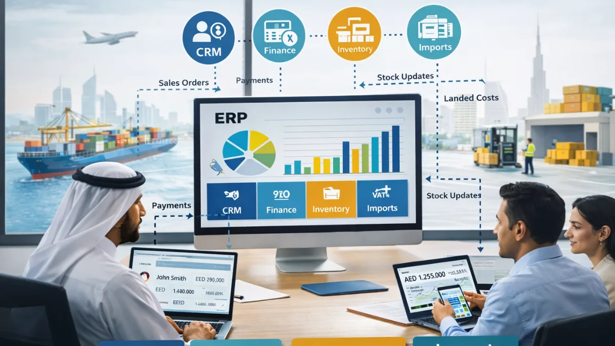 How UAE Businesses Are Unifying CRM, Finance, and Inventory with Zoho