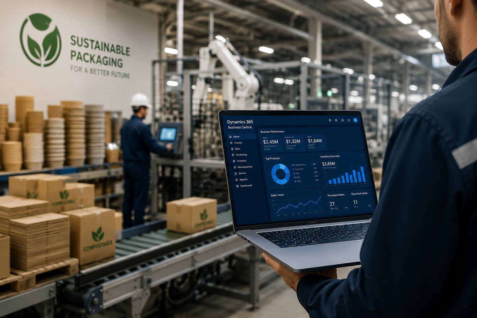 Driving Sustainable Growth with Business Central in the Eco-Packaging Sector