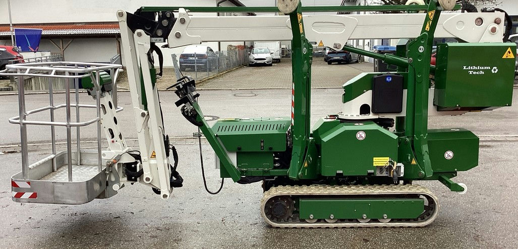 Raupenbühne mit Batterieantrieb günstig gebraucht mieten