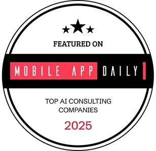 NovumLogic featured on Mobile App Daily, Top AI Consulting Company 2025 India