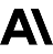 AI text icon representing Novumlogic artificial intelligence solutions and advanced AI technology development.