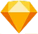 Gem icon representing premium quality software development, high-value technology solutions, and innovative digital services by Novumlogic.