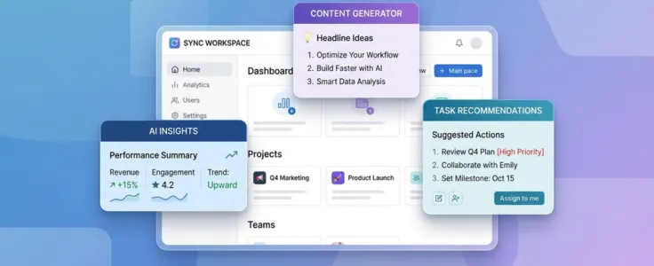 AI-powered features built into products using AI and GPT integration services