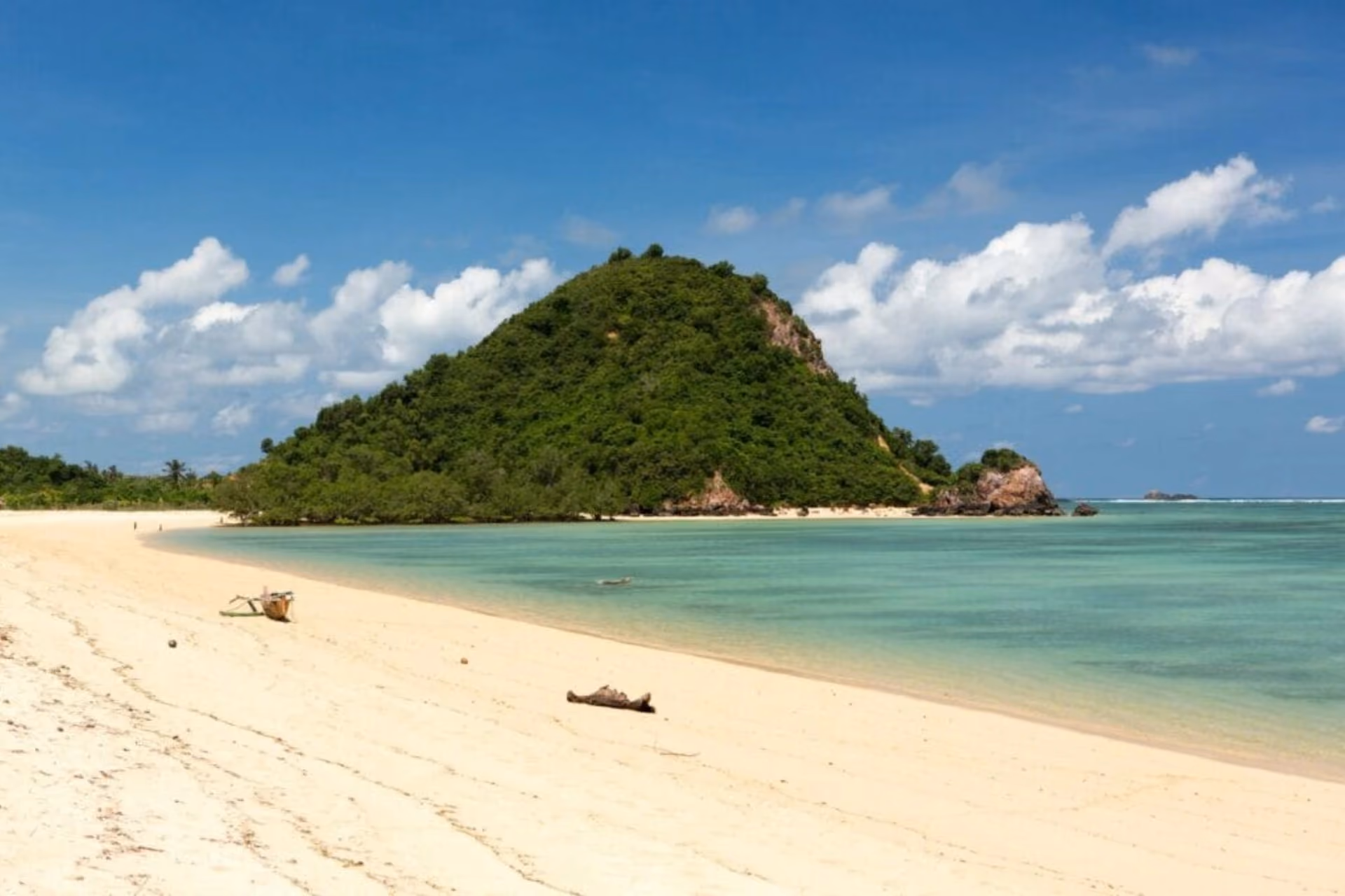 Pristine Kuta Beach.