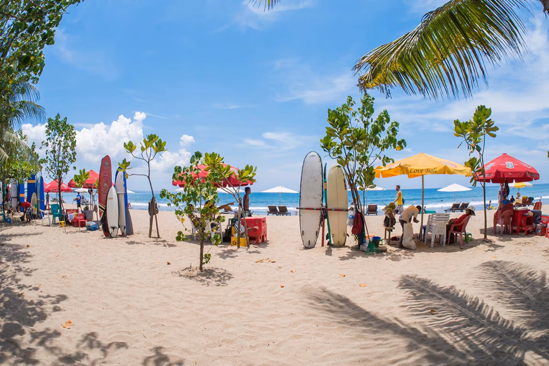 Pristine Beach in Kuta