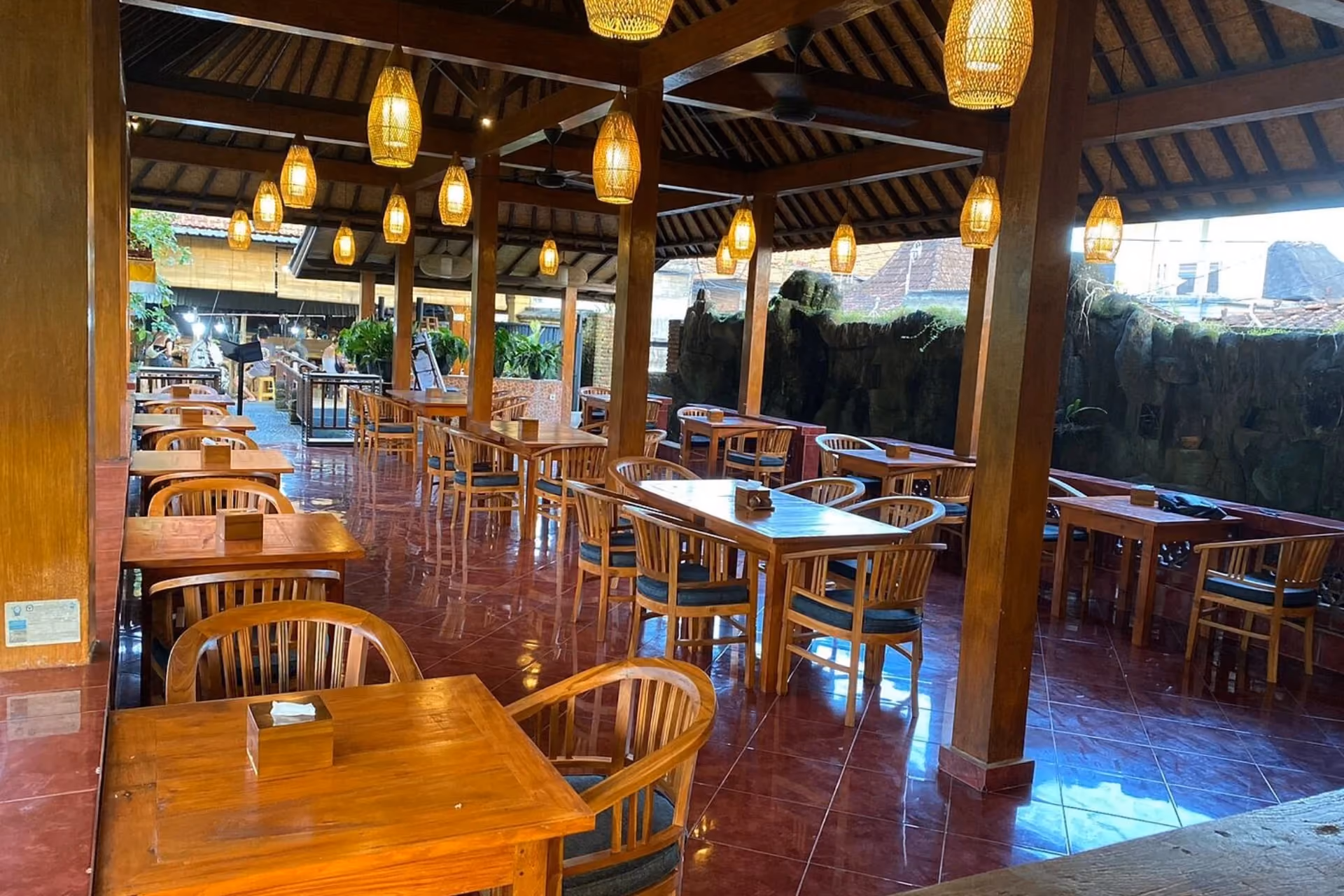 Dining at Tandoor Indian Restaurant