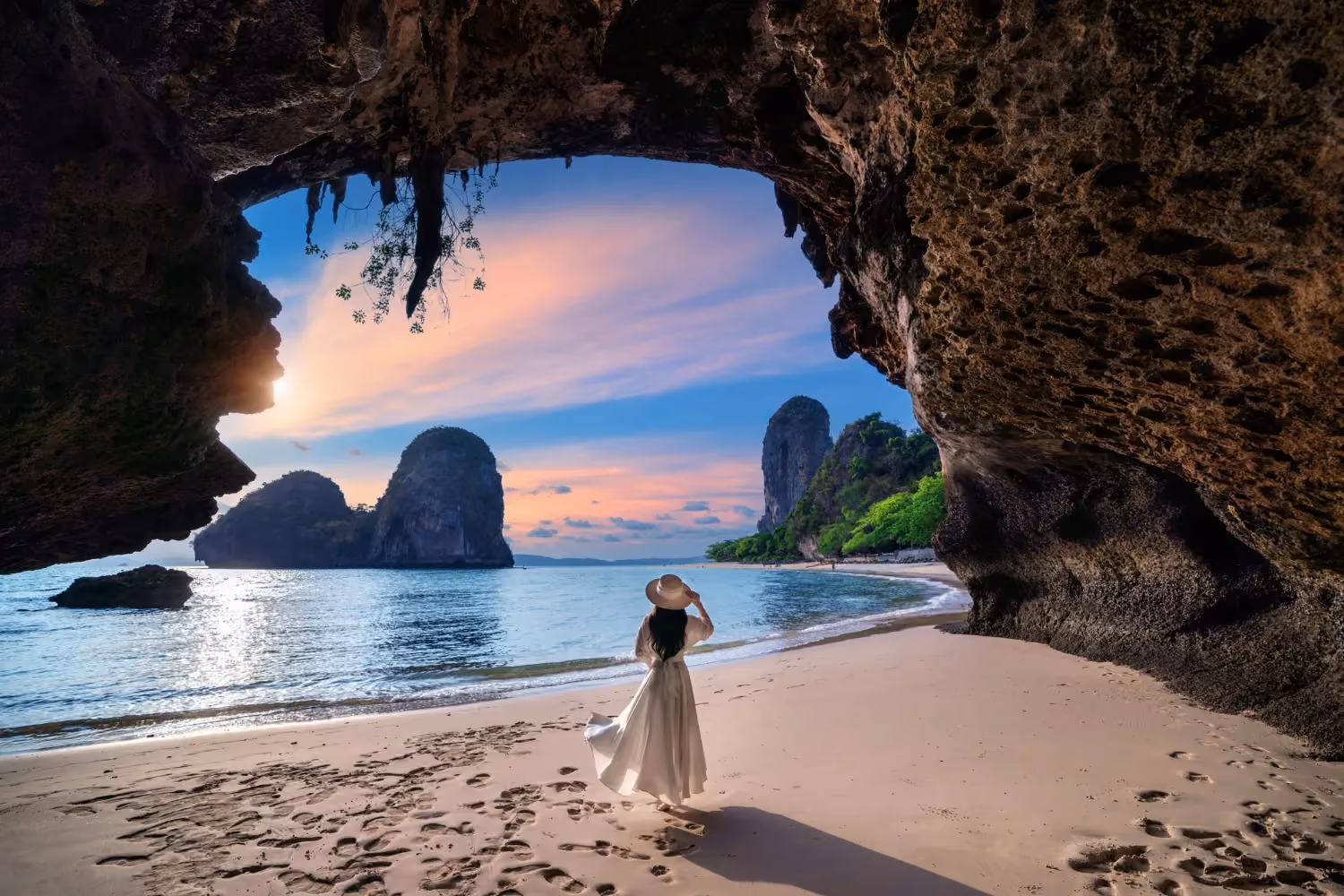 Climb together, breathe together, admire together — Railay Viewpoint is worth every step.