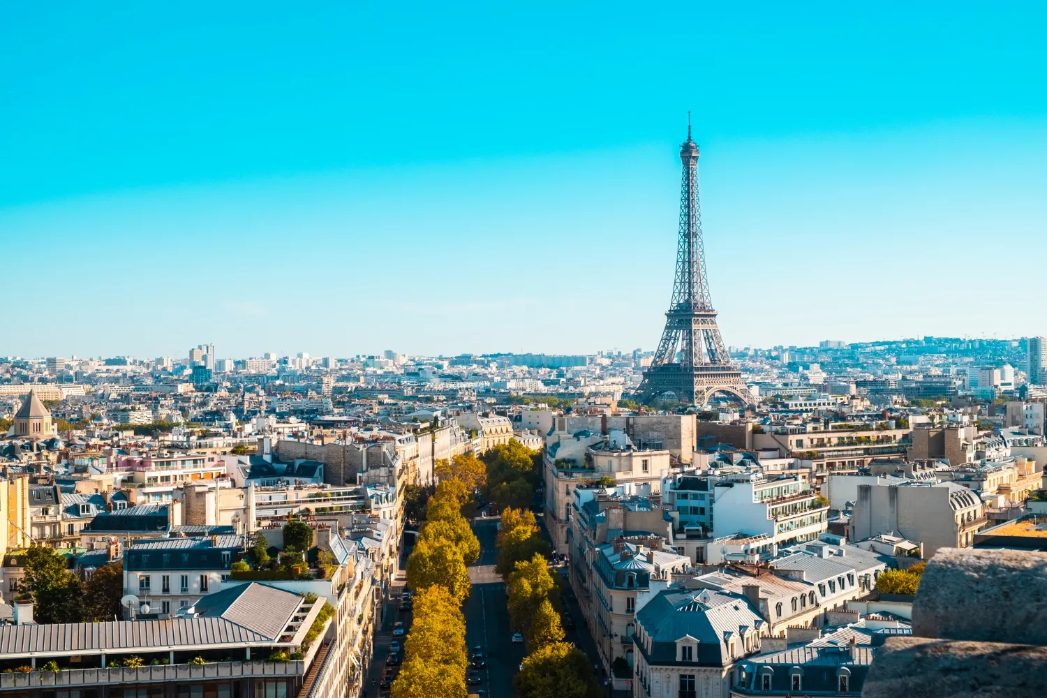 Eiffel Tower in Paris, France