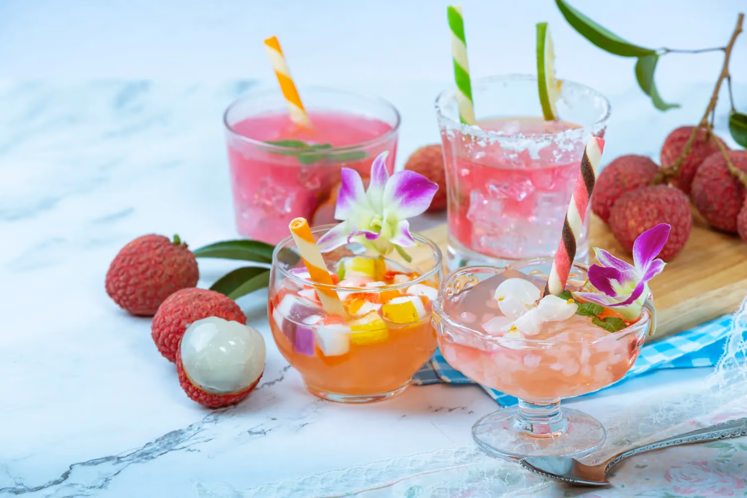 Rose Lemongrass Iced Tea