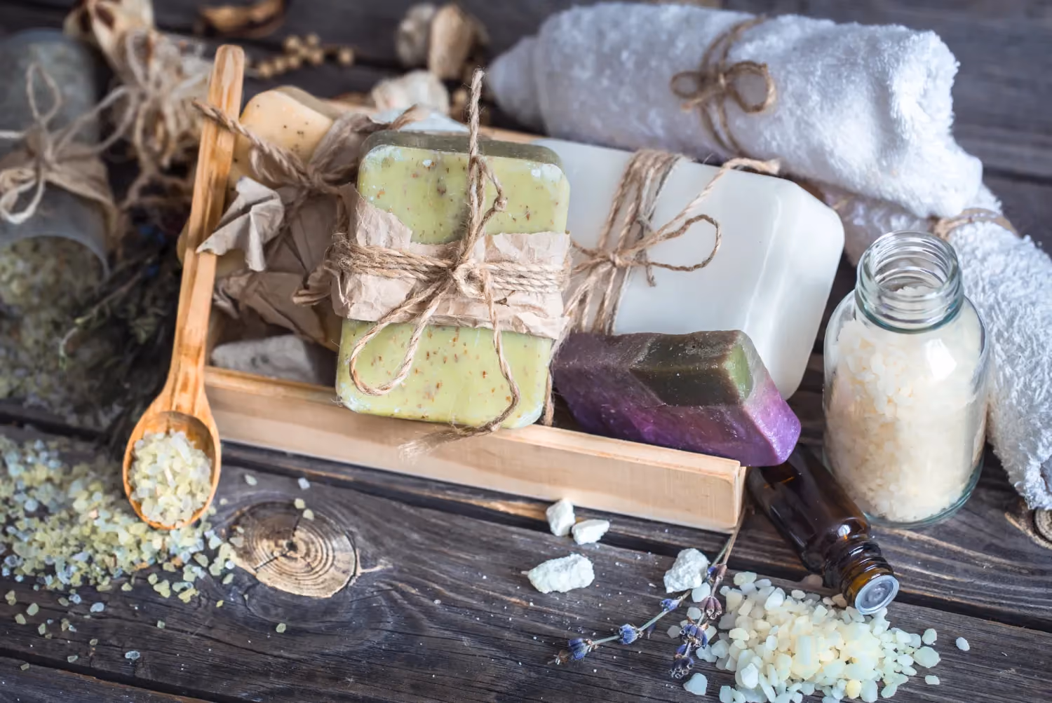 Handmade Soap in the local market