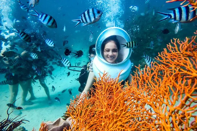 Sea Walking Experience in Maldives