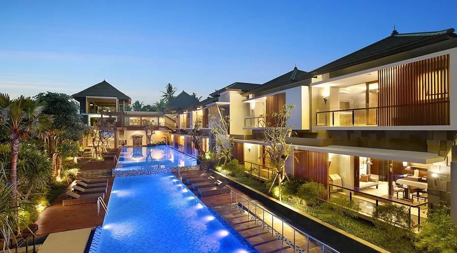 Floating breakfast dreams at Kumala Villa