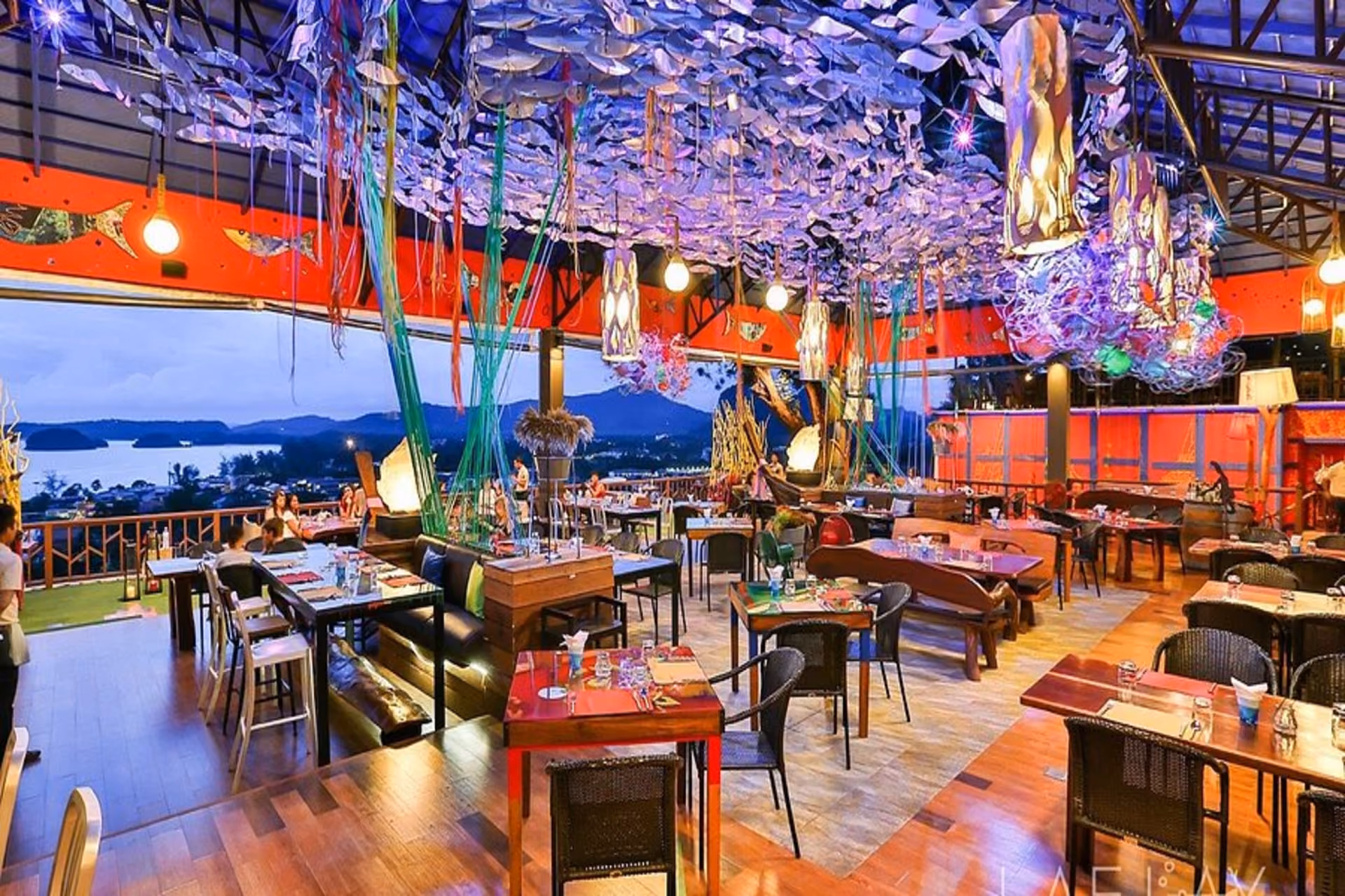 Seafood with a sunset view — Lae Lay Grill turns every dinner into a romantic moment.