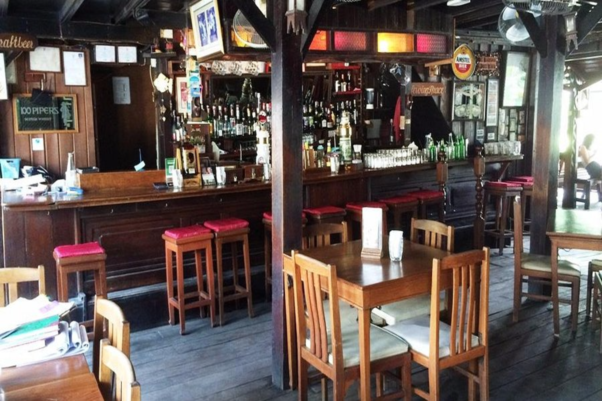 Dinner by the river, warm lights & soft breezes — romance plated beautifully