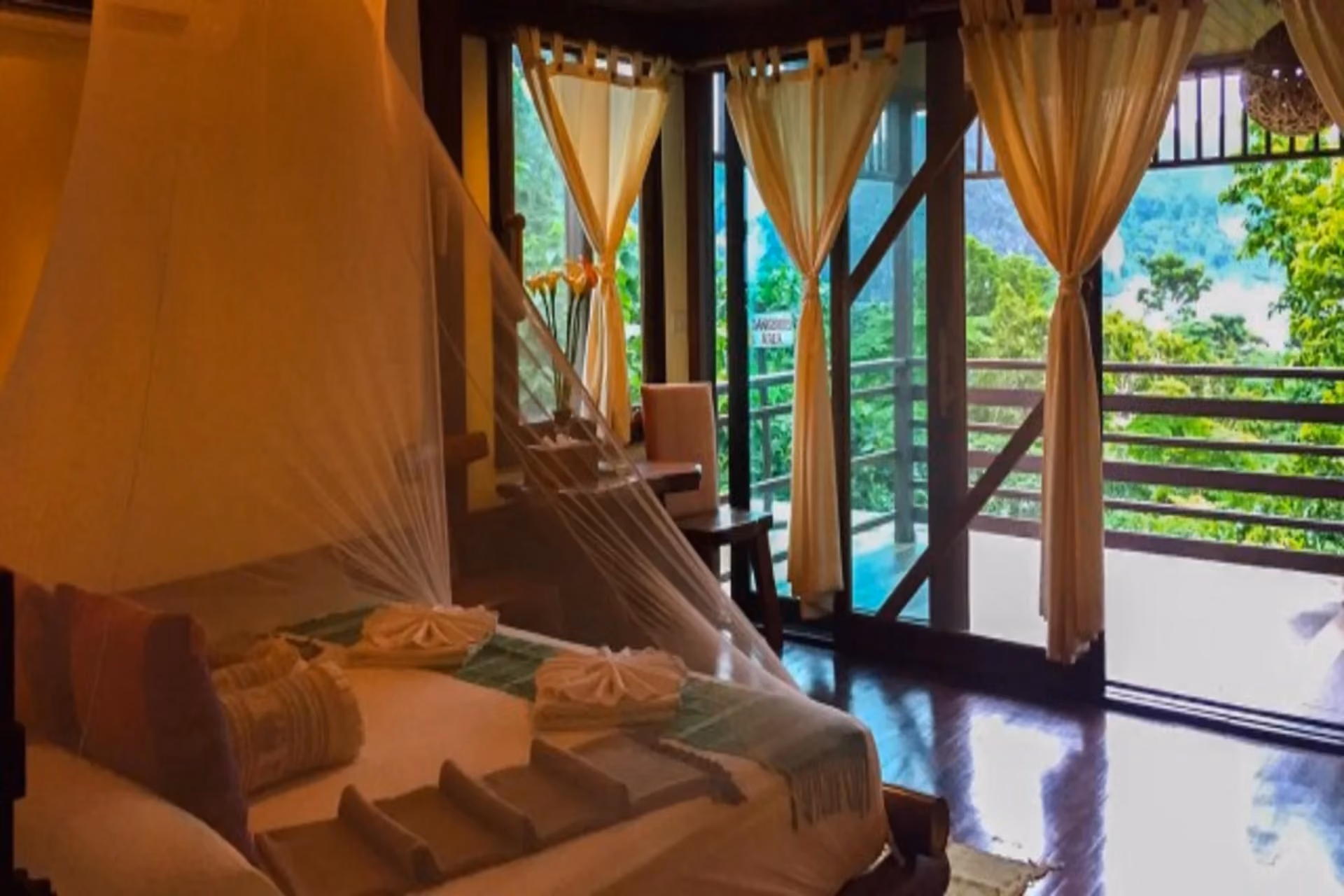 Wooden cottages, jungle paths, and a private beach — Viking Resort is rustic romance