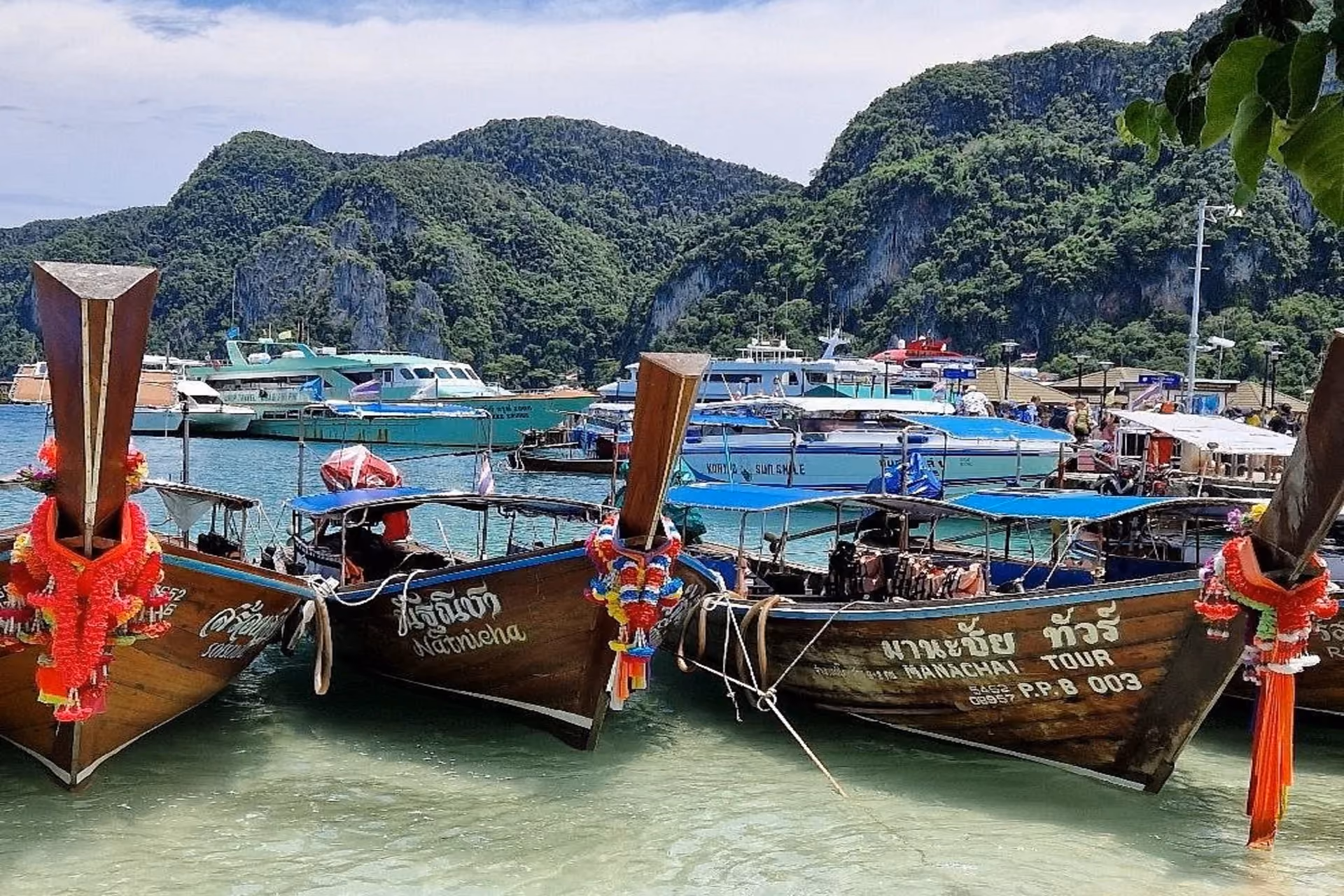 Saying goodbye to Phi Phi — but taking the calm, sunsets, and blue waters with me.