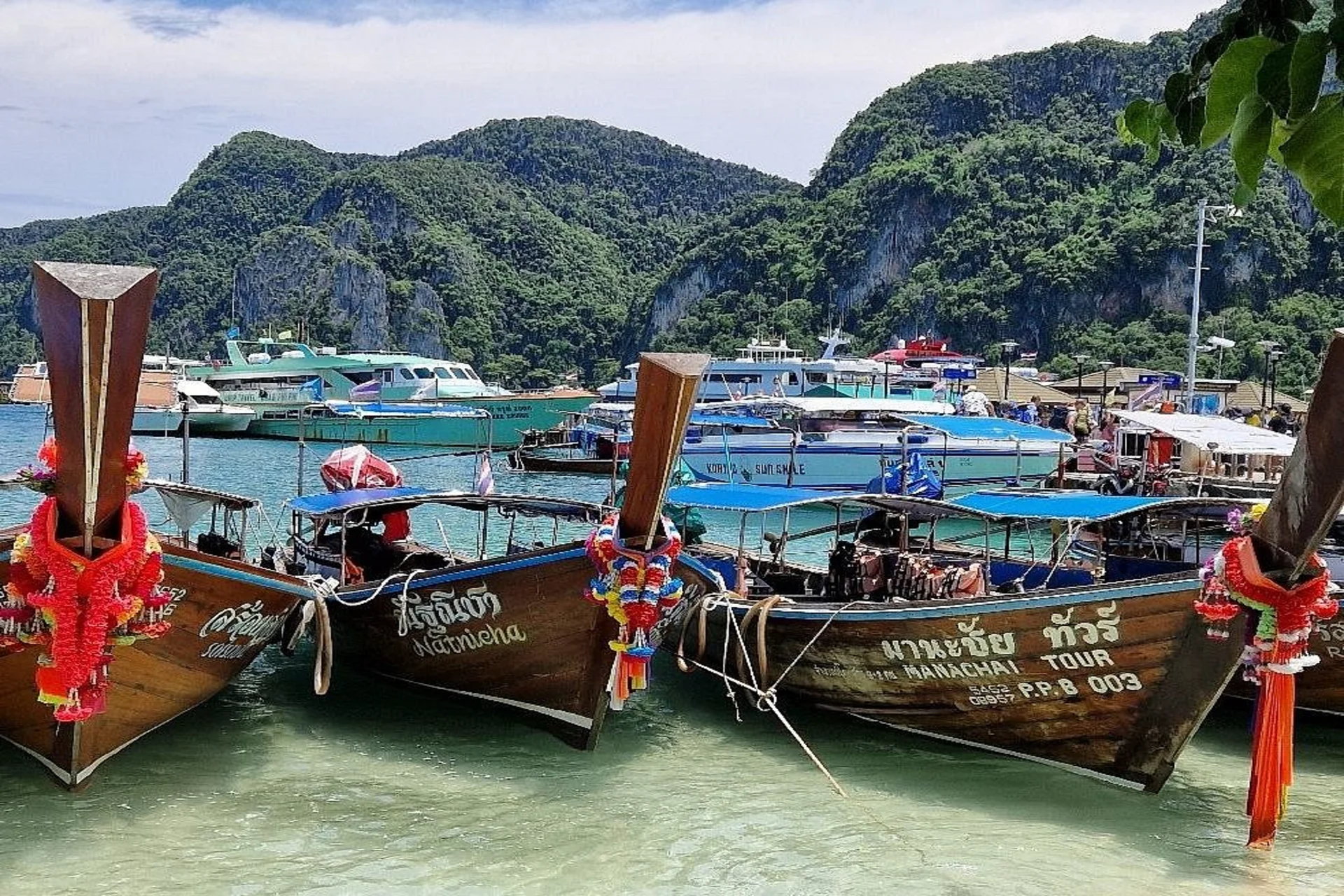 Saying goodbye to Phi Phi — but taking the calm, sunsets, and blue waters with me.